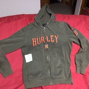 HURLEY zippered hoodie